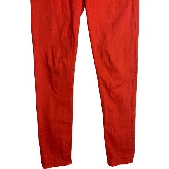 KUT from the KLOTH Orange "Diana" Skinny Jeans Twill/Denim Women's Size 4 - Picture 4 of 11